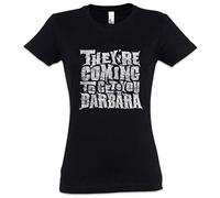 Urban Backwoods They're Coming to Get You Women T-Shirt Black Size M