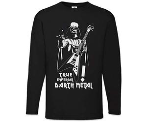 Urban Backwoods True Imperial Darth Metal Men Long Sleeve T-Shirt Black Size L