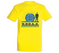 Urban Backwoods U.N.C.L.E. Men T-Shirt Yellow Size 3XL