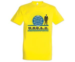 Urban Backwoods U.N.C.L.E. Men T-Shirt Yellow Size 3XL