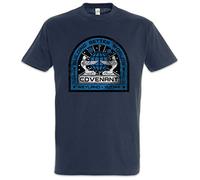 Urban Backwoods USCSS Covenant Patch Men T-Shirt Blue Size 3XL
