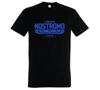 Urban Backwoods USCSS Nostromo I Men T-Shirt Black Size L