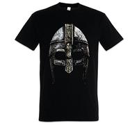 Urban Backwoods Viking Helmet Men T-Shirt Black Size S