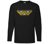 Urban Backwoods Weyland Yutani Corp Men Long Sleeve T-Shirt Black Size M