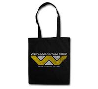 Urban Backwoods Weyland Yutani Corp Shopper Reusable Hipster Shopping Cotton Bag