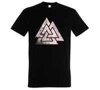 Urban Backwoods Wotan Valknut Symbol Men T-Shirt Black Size 5XL