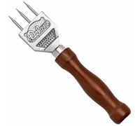 Urban Bar 3 Spike Ice Pick, 18/8 Stainless Steel with Wooden Handle, Hand Made, 17.5cm Model No UB6052