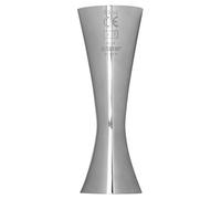 Urban Bar Cocktail Jigger, Aero, Spirit Measures 18/8 Stainless Steel 25ml/50ml Model No UB3162