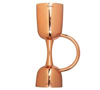 Urban Bar Cocktail Jigger with Handle, Coley, Spirit Measures, 18/8 Stainless Steel 25ml/50ml Model No UB4500CP