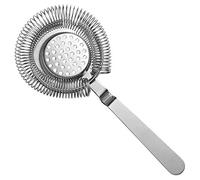 Urban Bar Hawthorne Cocktail Strainer with Spring in Gift Box, Calabrese, 18/8 Stainless Steel 20.5cm Model UB122