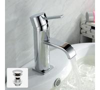 Urban Basin Mono Mixer Tap & Waste Chrome