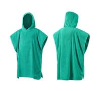 Urban Beach Kids Towel Poncho, Eco-Friendly, Ultra-Soft, Quick-Dry, Sun Protection at the Beach, Age 6-12, Green