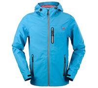 Urban Beach Men's Waterproof Jacket, Lightweight, Breathable Outerwear, Don Teal, Large