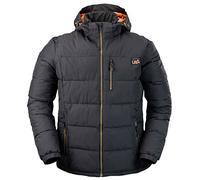 Urban Beach Men's Waterproof Puffer Jacket, Lightweight, Breathable, Tocan Grey, Large