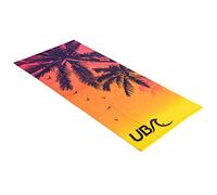 Urban Beach Sunset Microfibre Towel, Lightweight Swimming Beach Towel, Kids and Adults Holiday Beach Towel, Red and Orange, One Size, BGG1728