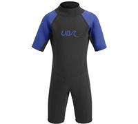 Urban Beach Unisex-Youth Kids Sharptooth Short Wetsuit, Blue, S