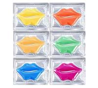 Urban Beauty Labs Hydrogel Collagen Lip Mask - 6 x Crystal Lip Patches | Moisturising, Plumping & Smoothing Treatment for Dry or Chapped Lips, Paraben-Free