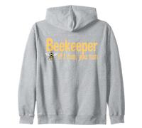 Urban Beekeeper Funny Beekeeping Zip Hoodie