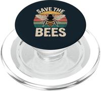 Urban Beekeeper Local Pollinators Save The Bees PopSockets PopGrip for MagSafe