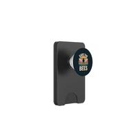 Urban Beekeeper Local Pollinators Save The Bees PopSockets PopWallet for MagSafe
