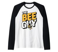Urban Beekeeper The Bee Guy Raglan Baseball Tee