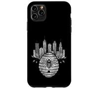 Urban Beekeeping City Beekeeper Beehive Skyline Bee Case for iPhone 11 Pro Max