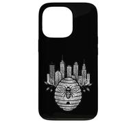 Urban Beekeeping City Beekeeper Beehive Skyline Bee Case for iPhone 13 Pro