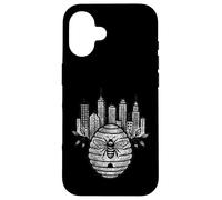 Urban Beekeeping City Beekeeper Beehive Skyline Bee Case for iPhone 16