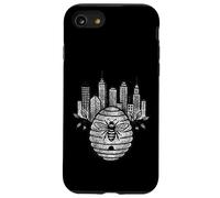 Urban Beekeeping City Beekeeper Beehive Skyline Bee Case for iPhone SE (2020) / 7/8