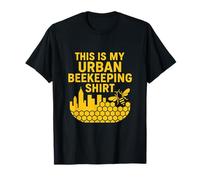 Urban Beekeeping Funny Bee Keeper Apiarist Hobby Farmer T-Shirt