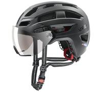 Urban bike helmet Uvex Finale VISOR (BLACK MATT)