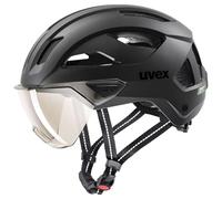 Urban bike helmet Uvex STRIDE VISOR (BLACK MATT)
