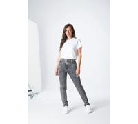 Urban Bliss Acid Wash Black Mom Jean - 16