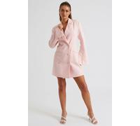 Urban Bliss Blush Flare Sleeve Fitted Blazer Dress - 4