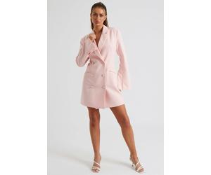 Urban Bliss Blush Flare Sleeve Fitted Blazer Dress - 6