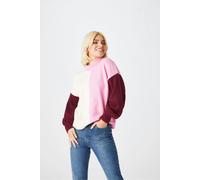 Urban Bliss Bright Clean Colour Block Jumper - M