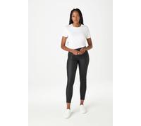 Urban Bliss Coated Jegging In Black Black