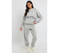 Urban Bliss Cuffed Marl Grey Jogger - 8