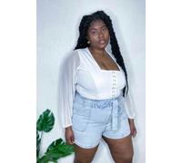 Urban Bliss Curve Liv Paperbag Short Bleach - 24