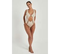 Urban Bliss Cut Out Ring Swimsuit - 8