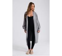 Urban Bliss Grey Longline Patch Pocket Cardi - M