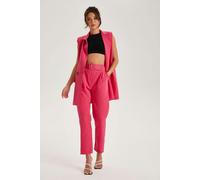 Urban Bliss Hot Pink Belted Trousers - L