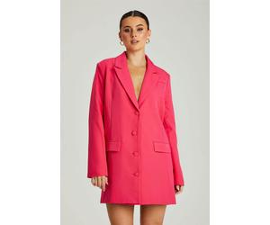 Urban Bliss Hot Pink Oversized Blazer Dress - 4