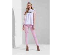 Urban Bliss Kayla White Embroidered Ruffle Detail Smock Blouse - 16