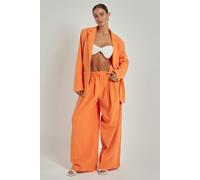 Urban Bliss Linen Oversized Blazer - 8