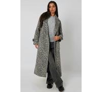 Urban Bliss Longline Zebra Formal Coat - 12