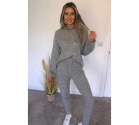 Urban Bliss Lounge Rib Knit Hoody - 10
