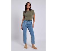 Urban Bliss Mid Blue Tanya Straight Leg Jean Blue 12