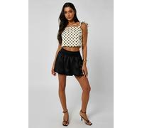 Urban Bliss Mini Skirt with Bubble Hem - 8