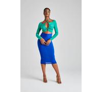 Urban Bliss Multi Colour Block Midi Dress - 16